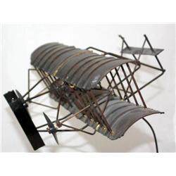 Art of 2 Old 2 Wing Plane