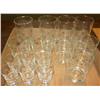 Image 1 : 15 Pc Lot of Fine Glassware
