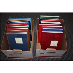 Huge Lot Of 17 Bokks Of Stamps