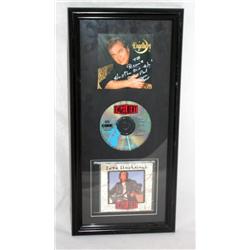 Autographed Framed Engelbert Humperdinck CD