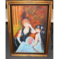 Framed Oil on Canvas