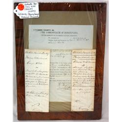 Authentic c. 1857 Sheriffs Attachments