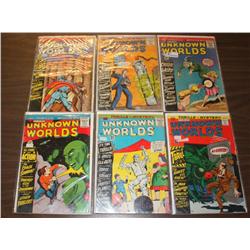 6 Collectible Comic Books