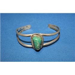 Silver & Turquoise Bracelet