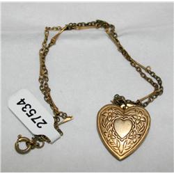 Antique Heart Pendant