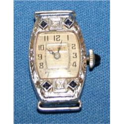 AAA Cashmere Sapphires & Diamonds Garland Watch