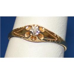 Solitaire Diamond Wedding Ladies Band