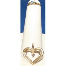 Diamond Pendant & Sapphire Ladies Ring