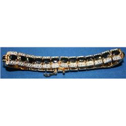 Vermeil 14kt AAA Cashmere Sapphire Tennis Bracelet