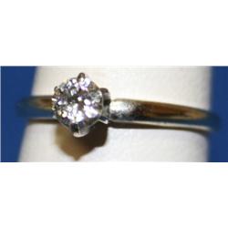 Diamond Ladies Solitaire Ring
