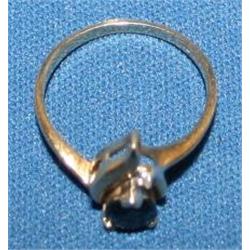 Sapphires & Diamond Ladies Ring