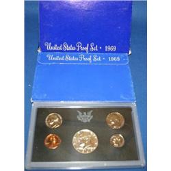 (2) 1969 Proof Sets