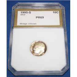 1995-S PR64 Proof Silver Dime