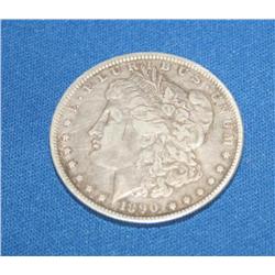 1890 Liberty Silver Dollar