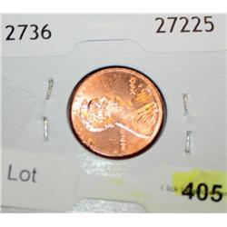 2009 D Hand Painted Lincoln Cent