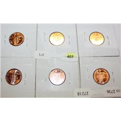 2009 P&D New Lincoln Pennies