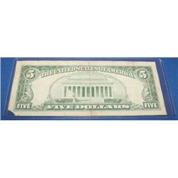 1963 $5, Red Printed