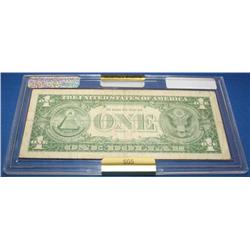 $1 SGS 1957 FN Silver Certificate Americas Grading