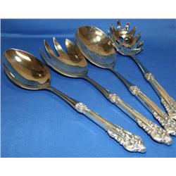 16.7Oz 4 Pieces Gorham Sterling Serving Pieces