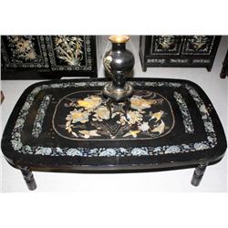 Vintage Asia Table and Urn