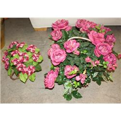 2 Artificial Flowers