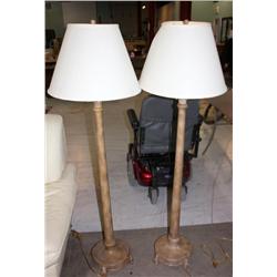 2 Floor Standing Lamps