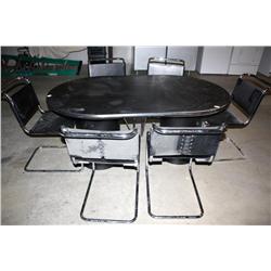 Table and 6 Chairs