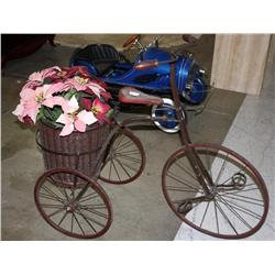 Vintage Flower Cart Bike