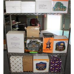 Rack Lot of Halloween Decortions