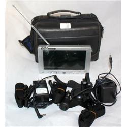 LCDD Digital Color TV w 7" LCD Screen