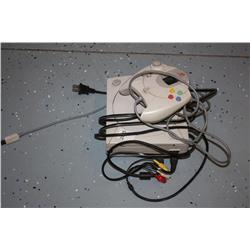 Dreamcast Video game With Controller
