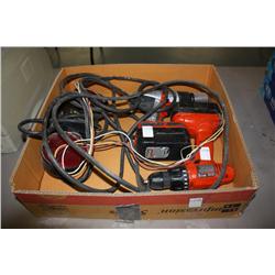 2 Cordless Drills & Tow Light