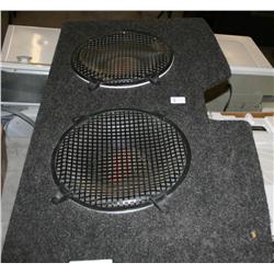 Lot of 2 "Thunder Acoustic" Subwoofers