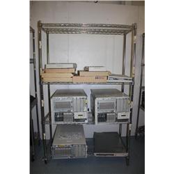 Lot Of Rack mount HP Servers W/New Plastic Fronts