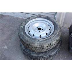 2 Misc 5 lug Tires & Rims