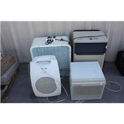 Lot Of 4 Small Air Conditioners