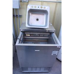 Stainless Freezer & Sink