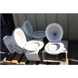 Pallet Lot Of 3 Toilets
