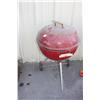 Image 1 : Red Round Charcoal Grill