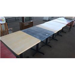 Lot of 7 Tables
