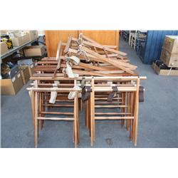 Lot Of Luggage Stands