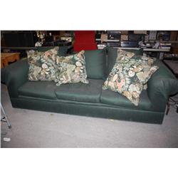Green 3 Cushion Sofa