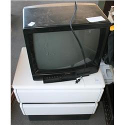 "Sharp" T.V. w/ Stand