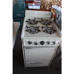 20" Wide Gas Range