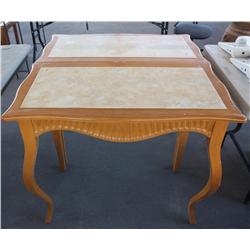 2 Marble Top Desks