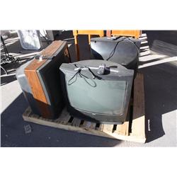 Pallet Lot Of 3 TV's With Remotes