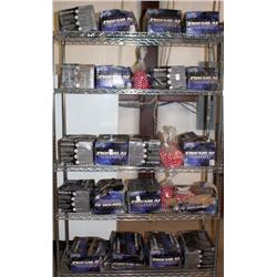 Rack Lot of 20 Boxes of Premium Paintballs