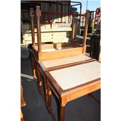 Lot Of 4 Marble Top Tables