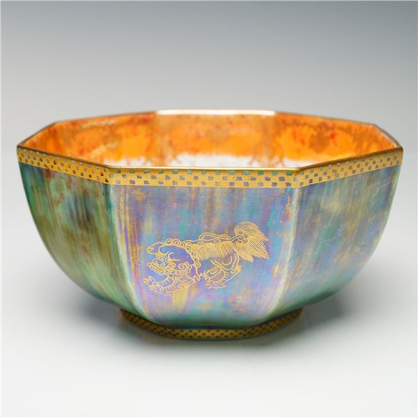 Wedgwood Fairyland Octagonal Bowl, Foo Dogs Z4823