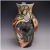 Image 1 : Moorcroft Pottery Timbavati Prestige Vase by Kerry Goodwin, Signed